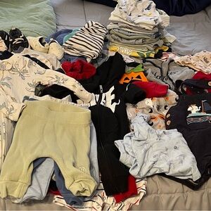 3 Month Baby Boy Clothing Bundle | Nike Jordan Halo Janie & Jack | 60+ pieces 🔥